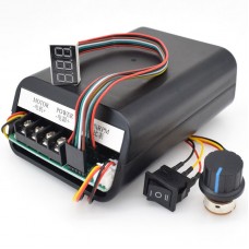 EQ89 PWM DC Motor Speed Controller Electronic Stepless Speed Switch Forward Reverse Input DC 10-55V