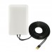 4G LTE Router Antenna High Gain Outdoor Directional Antenna With 15M Feeder Line SMA Male Connector