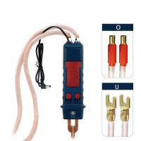 SUNKKO S-73B Hand Welding Pen Spot Welder Pen With 16 Square Copper Wire For 18650 Battery Pack