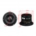 2PCS 4" 4Ω Subwoofer Speaker Hifi Speaker Unit Round-Shaped Loudspeaker Powerful Low Frequency