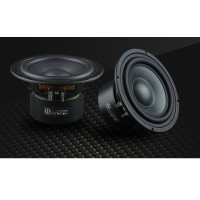 2PCS 5.25" 4 Ohm Mid Woofer Loudspeakers Audiophile Speaker Unit For Bookshelf Speakers Home Theater