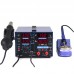 YIHUA-853D USB 2A 3-In-1 Hot Air Gun Soldering Station 15V 2A Repair Power Supply SMD Rework Station