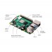 Raspberry Pi 4 8GB Ram 1.5Ghz CPU with 2 HDMI port / Raspberry Pi 4B with Wifi & Bluetooth/ mini PC