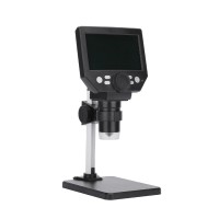 G1000 10MP Electronic Microscope Rechargeable 1-1000X With 4.3" LCD Display Aluminum Plastic Stand