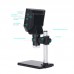 G1000 1000X 10MP HD 1808P Digital Microscope Camera with Aluminum-plastic Stand and 4.3" LCD Screen
