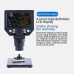 G1000 1000X 10MP HD 1808P Digital Microscope Camera with Aluminum-plastic Stand and 4.3" LCD Screen