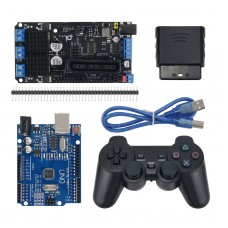 High-Power Arduino Motor Driver + PS2 Joystick + UNO Development Board for Smart Car