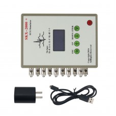 ECG Simulator ECG Signal Generator with OLED Display Rechargeable Type SKX-2000C+