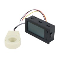 DC 0-300V Battery Monitor Meter Capacity Voltage Ammeter Coulometer + Hall Sensor 100A WLS-PVA100                         