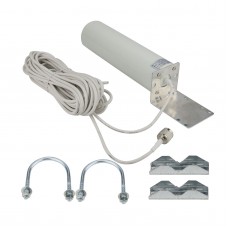 4G Outdoor Antenna Omni Directional Antenna 698-2700MHz 12DBi + 10M Feeeder Line For GSM CDMA