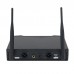 FREEBOSS LO-U02 UHF Wireless Microphone System Dual Channel Receiver 2 Handheld Mic Transmitter