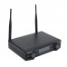 FREEBOSS LO-U02 UHF Wireless Microphone System Dual Channel Receiver 2 Handheld Mic Transmitter
