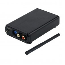 CSR8675 Bluetooth 5.0 Wireless Receiver ES9038Q2M Decoder APTXHD LDAC Headphone Amp w/ Case Antenna Black