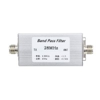 BPF-28-200w Band Pass Filter Shortwave 28MHz BPF High Isolation Bandpass Filter Narrowband For Radio