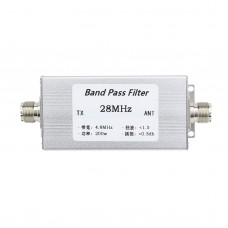 BPF-28-200w Band Pass Filter Shortwave 28MHz BPF High Isolation Bandpass Filter Narrowband For Radio