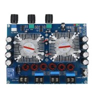 XH-A128 Bluetooth 5.0 Amplifier Board Digital Power Amplifier 2.1 Channel 160W*2+220W TDA7498E*2