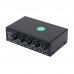 B055 5-Way Stereo Mixer Audio Mixer With Independent Volume Adjustment Headphone Monitoring