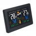FanJu FJ3378 Wireless Weather Station Clock Color Screen For Indoor & Outdoor Temperature Humidity