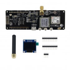 LILYGO TTGO T-Beam V1.1 ESP32 Wifi Bluetooth Module 868Mhz OLED GPS NEO-6M SMA 18650 Battery Holder