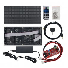 AS1000 RGB Sound Control Music Spectrum Display KTV Rhythm Light 2*P4 Controller Board Power Supply