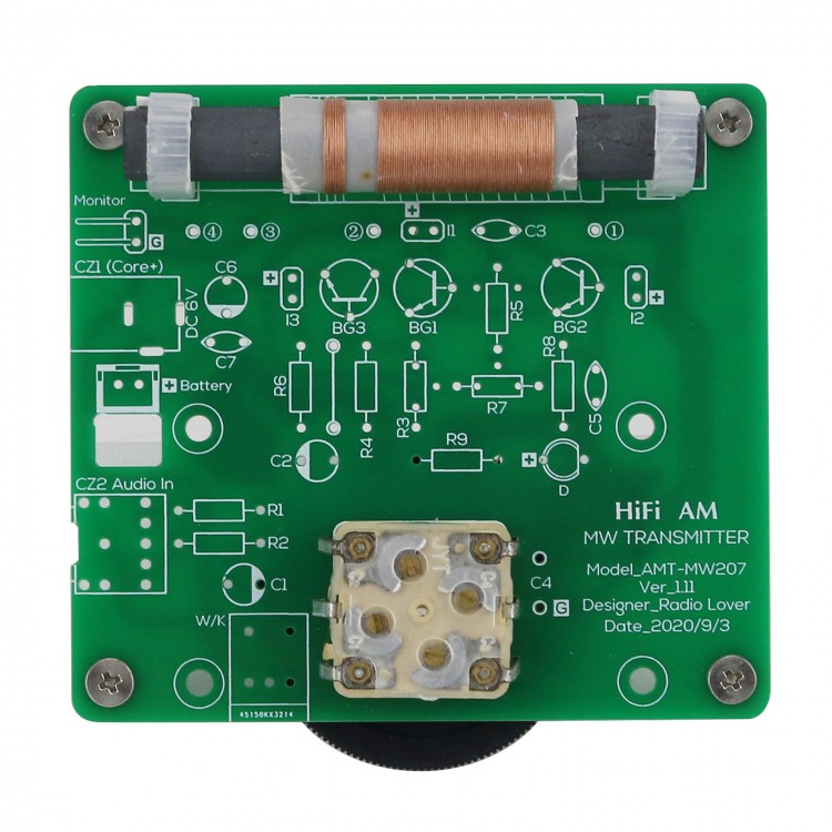 AMTMW207 5251605kHz MW Medium Wave Transmitter AM Radio Transmitter