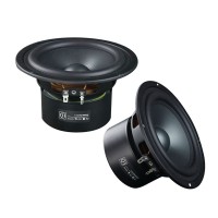 2PCS 5.25" 4 Ohm Midrange Speakers Loudspeakers Audiophile Speakers Perfect For 3-Way Speakers