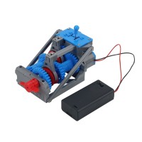 3D Printed Transmission Four-Speed Transmission Model Gearbox Toys Kit Three Forward One Reverse