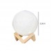 L-015-01 880ML Humidifier Diffuser Nano Mist 13CM Moon Night Light Lamp Dimmable USB Plug-In Type