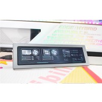 1920x515 8.8" IPS Screen For AIDA64 Display Dynamic Display Adjustable Brightness Metal Shell Gray