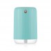 LB 300ML Mini Ultrasonic Humidifier Desktop Air Humidifier Car Diffuser w/ Night Light Plug-In Type