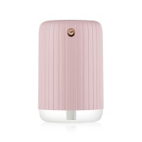 LB 300ML Mini Ultrasonic Humidifier Desktop Air Humidifier Car Diffuser w/ Night Light Plug-In Type
