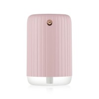 LB 300ML Mini Ultrasonic Humidifier Desktop Air Humidifier Car Diffuser w/ Night Light Plug-In Type