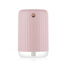 LB 300ML Mini Ultrasonic Humidifier Desktop Air Humidifier Car Diffuser w/ Night Light Plug-In Type