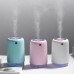 LB 300ML Mini Ultrasonic Humidifier Desktop Air Humidifier Car Diffuser w/ Night Light Plug-In Type