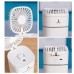 U9 300ML Rechargeable Air Humidifier Diffuser Spray Fan Mister Adjustable Fan Angle With Night Light