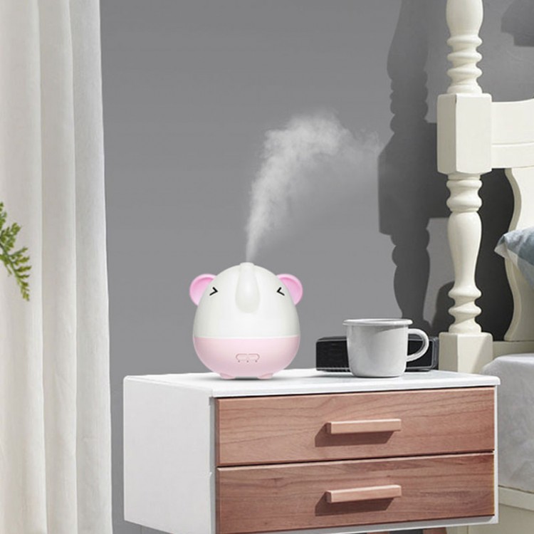 L103 Cute Elephant Aroma Diffuser Humidifier 250ML Air Humidifier