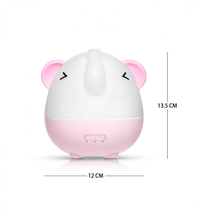 L103 Cute Elephant Aroma Diffuser Humidifier 250ML Air Humidifier