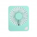 U2 Summer Small Desk Fan Mini Handheld Fan Portable Fan USB Rechargeable Adjustable Angles & Speeds