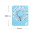 U2 Summer Small Desk Fan Mini Handheld Fan Portable Fan USB Rechargeable Adjustable Angles & Speeds