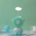 YPK-U3 Monkey-Shaped Portable Fan Adjustable Speeds USB Mobile Power Bank With Desktop Night Light