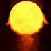 18CM/7.1" Bluetooth Speaker Lamp 3D Moon Night Light USB Charging 3 Light Color Touch & Tap Control