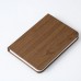 Wood Grain PU Folding Book Lamp Book Shaped Lamp Foldable Book Light USB Rechargeable Extra Mini