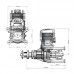DLE 35RA Original GAS Gasoline Petrol 35cc Engine For RC Airplane Model Parts DLE35RA DLE-35RA