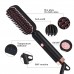 WT-065 Ceramic Thermostat Hair Straightener Brush Quick Beard Straightener Comb Beard Shaping Tool