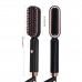 WT-065 Ceramic Thermostat Hair Straightener Brush Quick Beard Straightener Comb Beard Shaping Tool