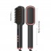 WT-070 Anion Hair Straightener Beard Straightener Heated Beard Brush Shaping Tool With LED Display