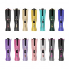 WT-121 Automatic Curling Iron Cordless Hair Curler Portable Ceramic Curling Wand USB Rechargeable