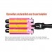 WT-199 Big Curls Curling Wand Three-Rod Curling Iron Quick Hair Curler Tool Low Power Consumption