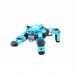 Bionic Quadruped Robot Spider Robot Blue Assembled For Graphical Programming Obstacle Avoidance