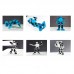 17DOF Humanoid Robot Educational Programming Robot Blue Assembled Cellphone APP Bluetooth Control